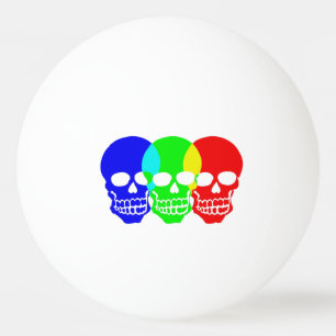 De schedels pingpongbal