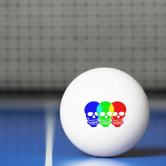 De schedels pingpongbal (Net)