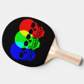 De schedels tafeltennisbatje (Zijkant)