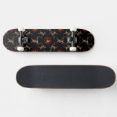 De Schedels van de piraat Persoonlijk Skateboard (Horizontaal)