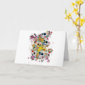 De Schedels van de suiker Kaart (Gele Bloem)
