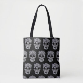 De schedelzak van de haken. tote bag