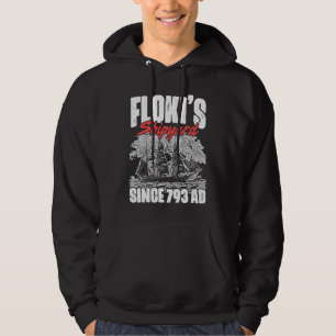 De scheepswerf Flokis te Norse Mythology Hoodie