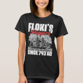 De scheepswerf Flokis te Norse Mythology T-shirt (Voorkant)