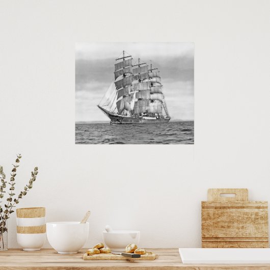 De scheepvaart poster (Keuken)