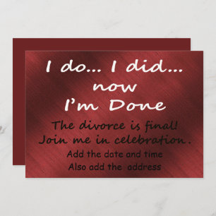 De scheiding is definitief kaart