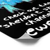 De schelp het Show poster 01 (Hoek)