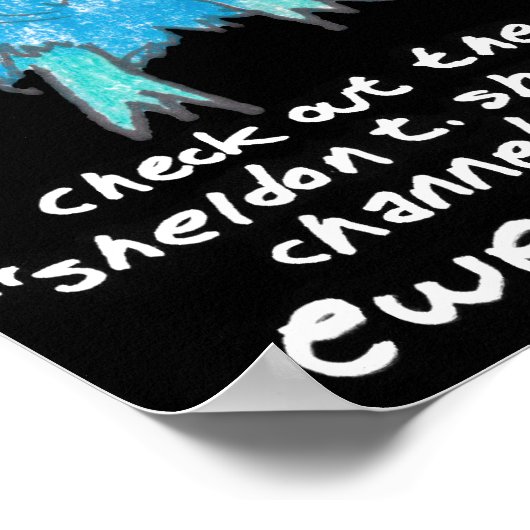 De schelp het Show poster 01 (Hoek)