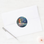De schelpzeemeermin - Sticker (Envelop)