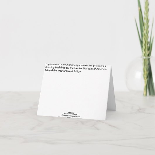 De Schemer van de Kust van het noorden Kaart (Achterkant)