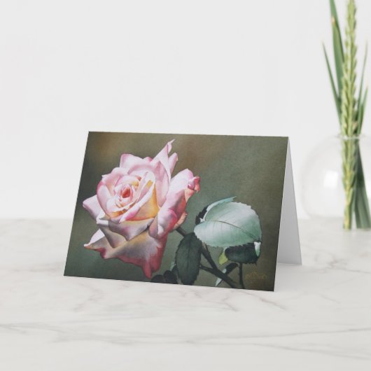 De schemering nam Wenskaart toe Kaart (Voorkant)