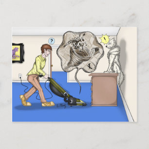 De schemervacuüm briefkaart