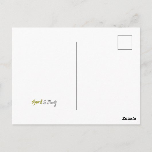 De schemervacuüm briefkaart (Achterkant)