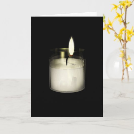 De Schenking van Yahrzeit Kaart (Gele Bloem)