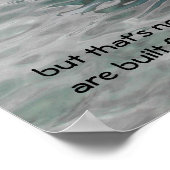 De schepen in de haven zijn veilig, poster (Hoek)