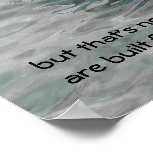 De schepen in de haven zijn veilig, poster (Hoek)