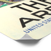 DE SCHEPEN KOMEN AAN DE Amerikaanse Eagle War Prop Poster (Hoek)