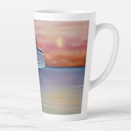 De Schepen van de cruise bieden een Luxurieuze en  Latte Mok (Rechts)