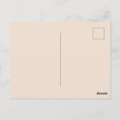 De Schepping van Adam Briefkaart (Achterkant)
