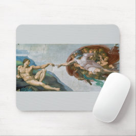 De Schepping van Adam (c. 1511) | Michelangelo Muismat