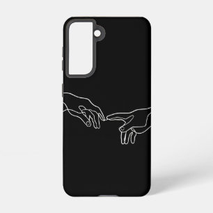 De schepping van Adam handen, Michelangelo Samsung Galaxy Hoesje