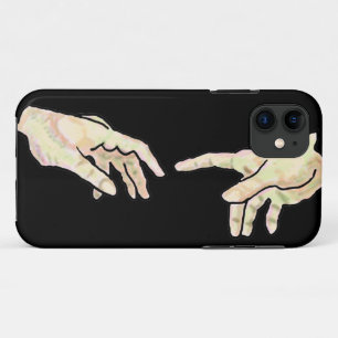 De schepping van Adam Hands Case-Mate iPhone Case