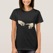 De schepping van Adam Hands T-shirt (Voorkant)