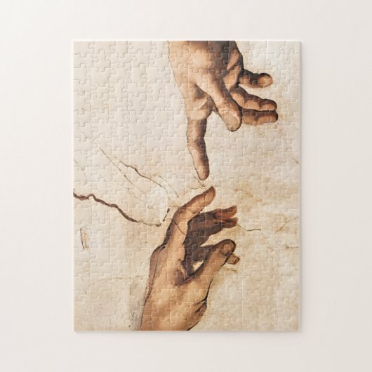 De Schepping van Adam Legpuzzel (Verticaal)