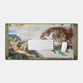 De schepping van Adam | Michelangelo | Bureaumat (Keyboard & Muis)