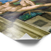 De schepping van Adam | Michelangelo | Foto Afdruk (Hoek)
