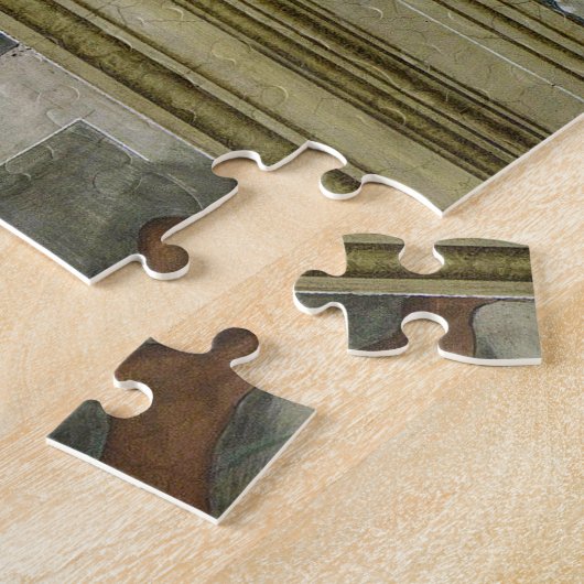 De schepping van Adam | Michelangelo | Legpuzzel (Zijkant)