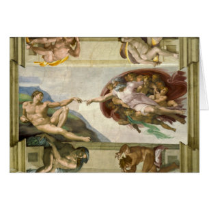 De Schepping van de Mens door Michelangelo (Schepp