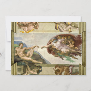 De Schepping van de Mens door Michelangelo (Schepp