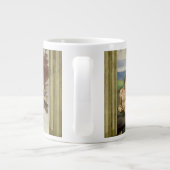 De Schepping van de Mens door Michelangelo (Schepp Grote Koffiekop (Achterkant)