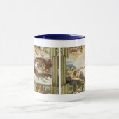 De schepping van de mens door Michelangelo (Schepp Mok (Midden)