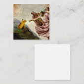 De Schepping van de Perfectie Vierkante Visitekaartje (Voorkant / Achterkant)