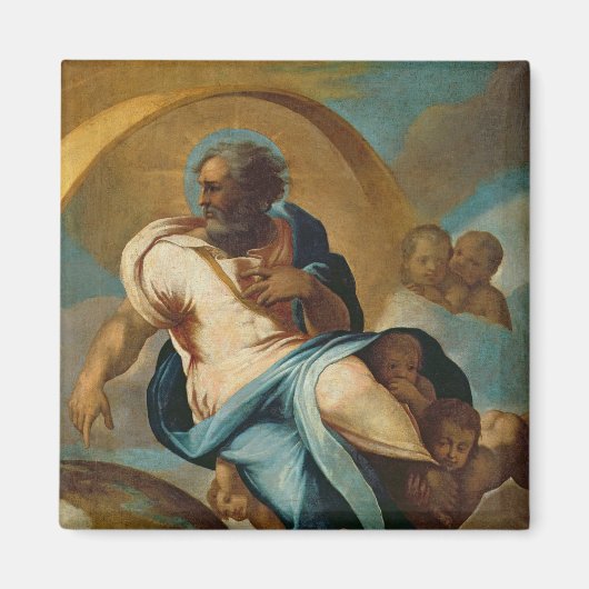 De schepping van de wereld magneet (Voorkant)