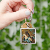 De schepping van de wereld sleutelhanger (Hand)