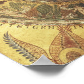 De schepping van de wereld uit Genesis Cupola Poster (Hoek)