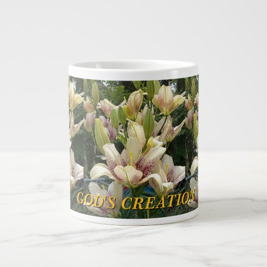 DE SCHEPPING VAN GOD GROTE KOFFIEKOP (Voorkant)
