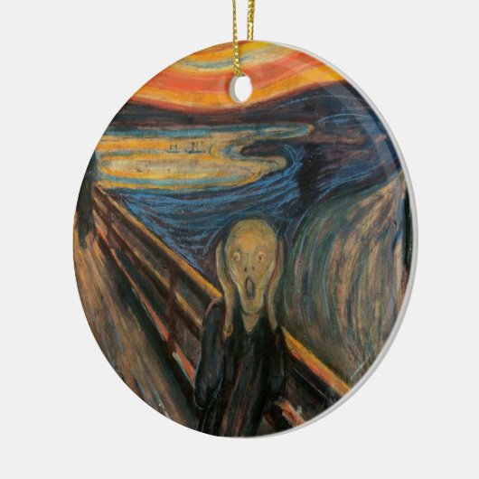 De schermversiering keramisch ornament (Links)