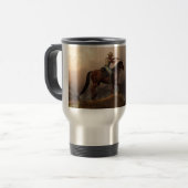 De scherpschutter reisbeker (Voorkant links)