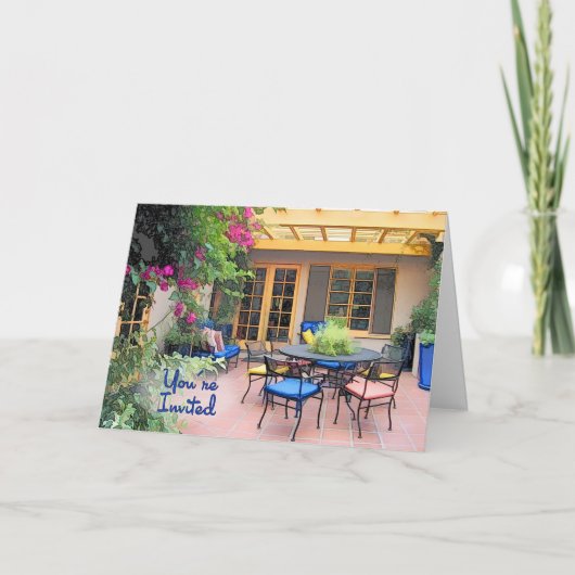 De schets van Al het Terras van de Fresko u wordt (Voorkant)