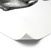 - de Schets van het Ontwerp van de Tekening van d Poster (Hoek)