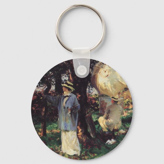 De schetsers van John Singer Sargent Sleutelhanger (Voorkant)