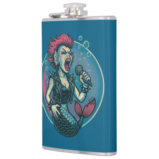 De Schetterende Siren Heupfles (Links)