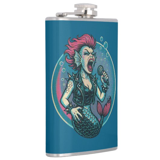 De Schetterende Siren Heupfles (Rechts)