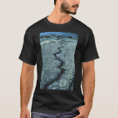 De scheurende aarde natuur kunst schoonheid t-shirt (Voorkant)