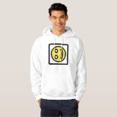 De Scheve Grimas – Randje Stijl Hoodie (Voorkant volledig)