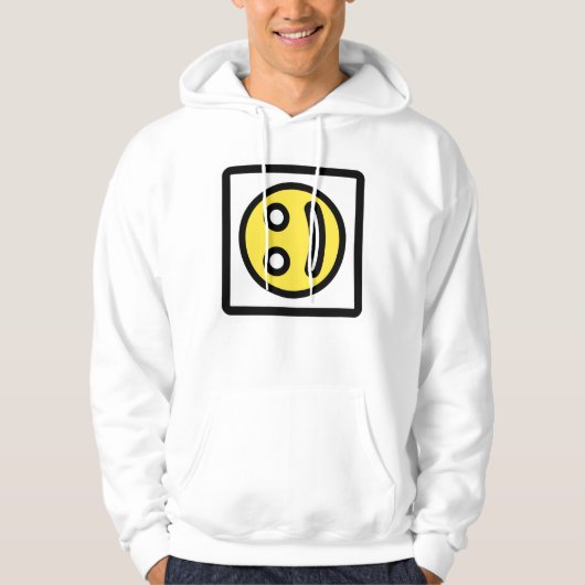 De Scheve Grimas – Randje Stijl Hoodie (Voorkant)